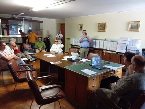 Un momento della presentazione del progetto “Brosso e Valchiusa accessibili” Un momento della presentazione del progetto “Brosso e Valchiusa accessibili”