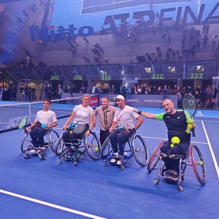 Anche il tennis in carrozzina vuole essere protagonista alle Atp di Torino Anche il tennis in carrozzina vuole essere protagonista alle Atp di Torino