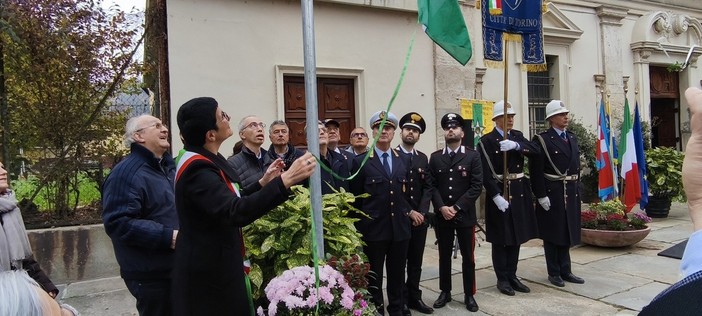 L'inaugurazione della nuova piazzetta