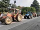 Oltre 30 trattori in corteo per protestare contro l’inceneritore a Frossasco [FOTO e VIDEO]