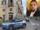 La polizia intervenuta in piazza Savoia (nel tondo il consigliere Caputo)