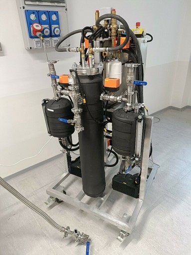 Il prototipo testato al Politecnico di Torino