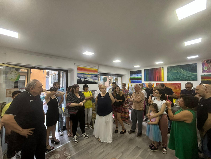 L’inaugurazione di Spazio Campana