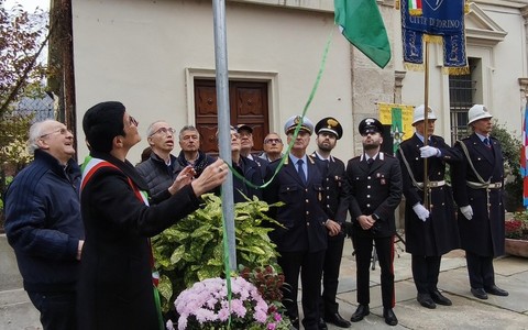 L'inaugurazione della nuova piazzetta