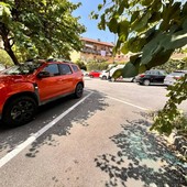 Il parcheggio di via Pianezza Il parcheggio di via Pianezza