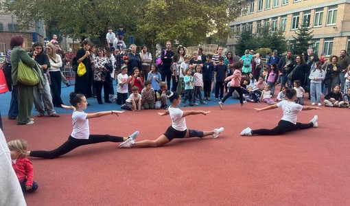 Festa grande in centro per il taglio del nastro di "Cortile Vivo"