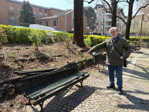 Il consigliere Moiso chiede un aiuto per i giardini Don Giussani