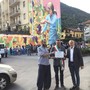 Inaugurato a Pomaretto il murale della Tradizione di Pepe Gaka
