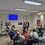 Un momento dell’incontro di ieri sulla Bochard