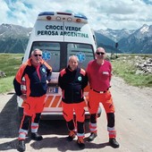 Adriano Bortolas alla guida del nuovo direttivo della Croce Verde di Perosa Argentina
