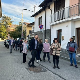 Il presidente Lomanto a spasso per Bertolla