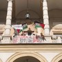 La protesta in corso in Rettorato