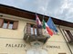 La bandiera a mezz’asta a Prarostino La bandiera a mezz’asta a Prarostino