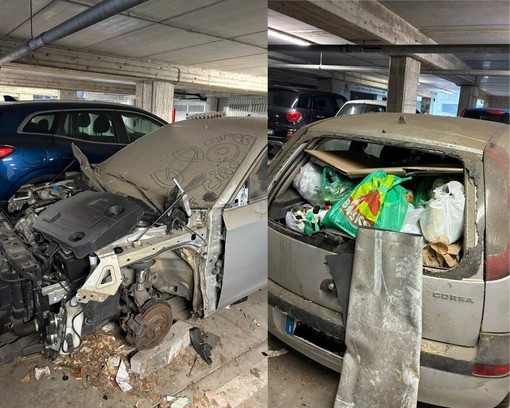 Garage trasformato in sfasciacarrozze: "E' un museo dell'orrore"