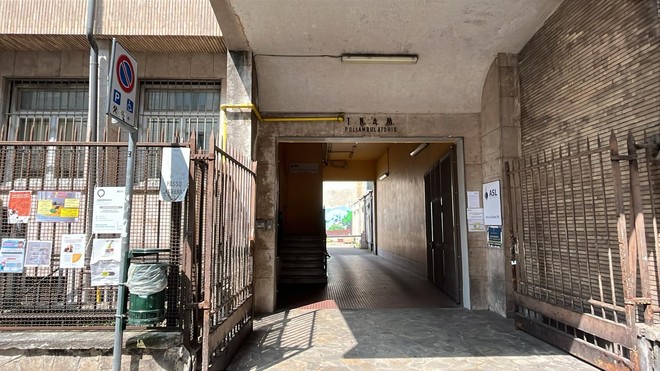 Una immagine del poliambulatorio di via Le Chiuse