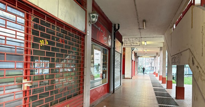 I portici di via Negarville