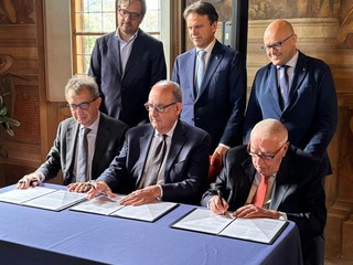 La firma del protocollo