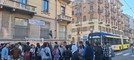 Il presidio degli studenti davanti a Edisu