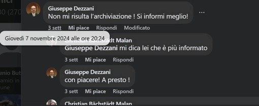 Il commento che innesca la polemica