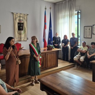 L’inaugurazione a Perosa L’inaugurazione a Perosa