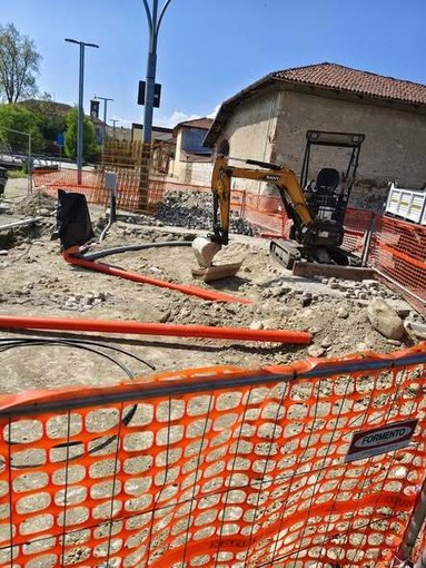 I lavori per il nuovo punto Smat I lavori per il nuovo punto Smat