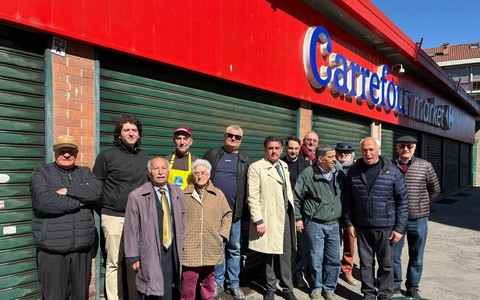 La protesta dei cittadini di Lucento