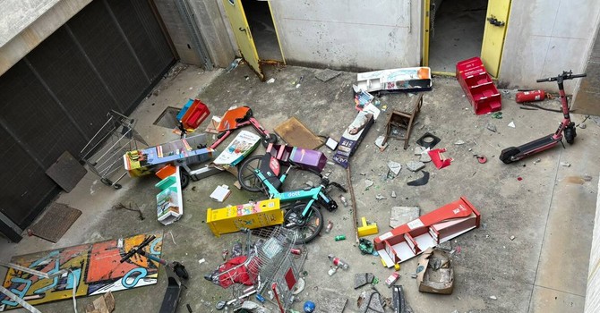 L'incresciosa situazione dei box di piazzale Santi Apostoli
