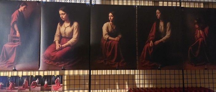 Le figure femminili nelle opere di Caravaggio riprendono vita nella mostra del Liceo Porporato di Pinerolo