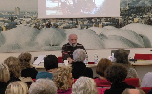 Renato Galetto, oratore in un convegno di Ama Renato Galetto, oratore in un convegno di Ama