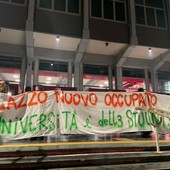Foto di Palazzo Nuovo occupato Foto di Palazzo Nuovo occupato