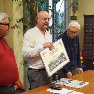 Da sinistra Andrea Balbo, Maurizio Trombotto, Franco Carminati e Margherita Drago (foto di Remo Caffaro)