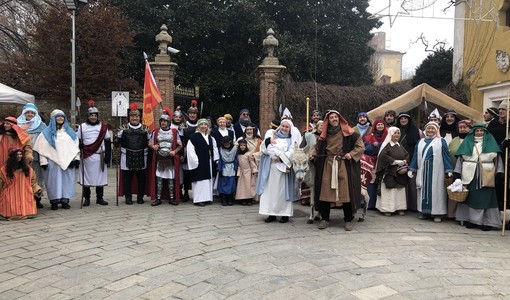 Una immagine della scorsa edizione del Presepe Vivente a Nichelino