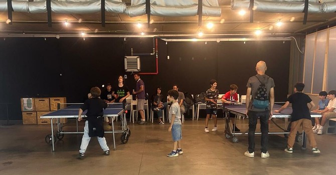 Il ping pong atterrerà in piazza Arbarello