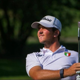 Il golfista Pietro Boeris