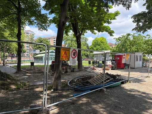Lavori in corso al Parco Rignon: &quot;Il cantiere potrebbe terminare a fine estate&quot;