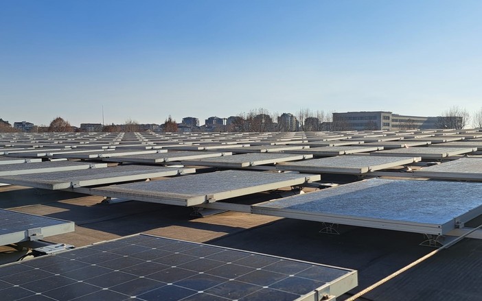 Al Palatazzoli entrato in funzione il più grande impianto fotovoltaico della Città