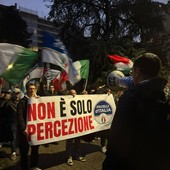 La protesta in piazza La protesta in piazza