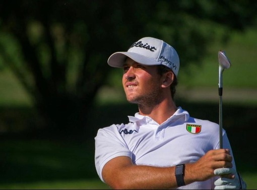 Il golfista Pietro Boeris