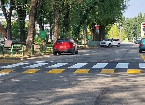 Il nuovo passaggio rialzato di corso Farini