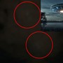 Un frame del video che riprende alcune misteriose luci nel cielo