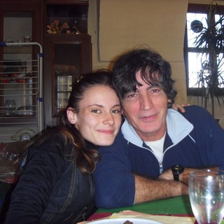 Francesca con suo papà Biagio
