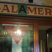 Il locale allestito in via Trento Il locale allestito in via Trento