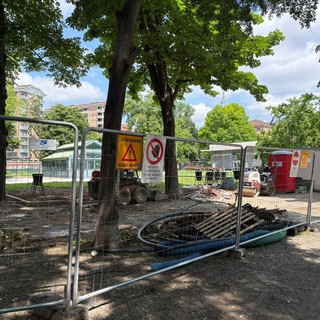 Lavori in corso al Parco Rignon: &quot;Il cantiere potrebbe terminare a fine estate&quot;