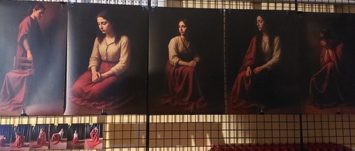 Le figure femminili nelle opere di Caravaggio riprendono vita nella mostra del Liceo Porporato di Pinerolo