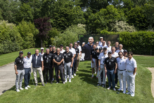 Una bella immagine della scora edizione della Vialli e Mauro Golf Cup