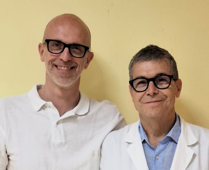 Da sinistra Sardo e De Pascale Da sinistra Sardo e De Pascale