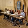 La conferenza stampa di presentazione dei Patti digitali, prima dell’incontro di stasera
