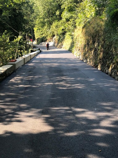 Pramollo chiude il capitolo frana: asfaltata la strada provinciale 168
