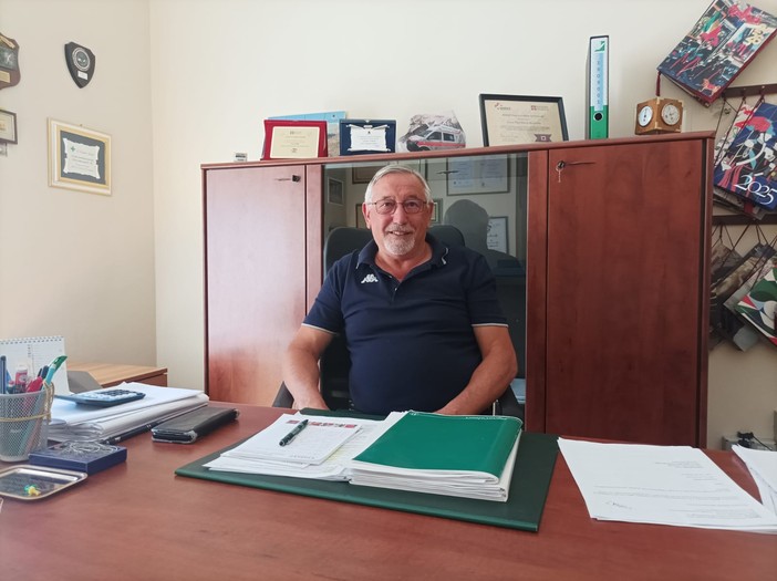 Il presidente Adriano Bortolas Il presidente Adriano Bortolas