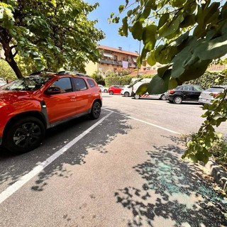Il parcheggio di via Pianezza